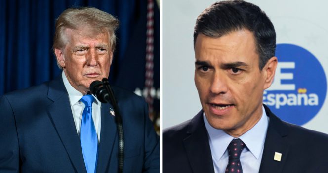 Spanish PM’s three-word response to Trump’s trade threat